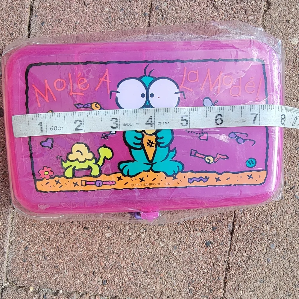 Super *RARE HTF* NIP SANRIO never been open Mole A la Mode pencil box